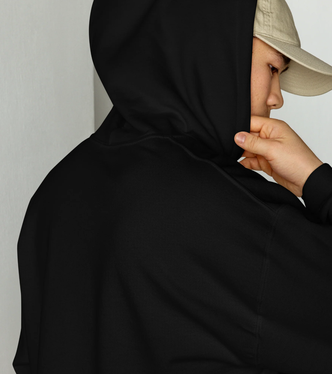 AJCS Embroidered Oni Mask Hoodie