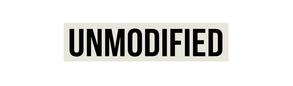 UNMODIFIED Decal